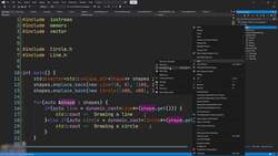 Behavioral Design Patterns in C++ - Shapes Example - II Instructional Video