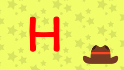 H Is For Hat - Upper Case Instructional Video