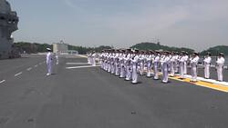 Sunak inspects guard of honour at Japanese naval base News Clip