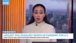 January Reported As Deadliest Month As New Variant Cases Rise In U.S News Clip