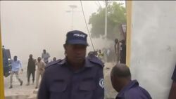 News camera captures massive explosion in Somalia News Clip