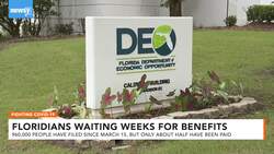 Some Floridians Are Waiting Over A Month For Unemployment Benefits News Clip