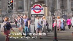 Bank of England hikes interest rate by 0.5% News Clip
