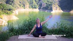 3 Minute Seated Midday Yoga Break Instructional Video