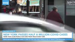 New York Surpasses Half A Million Coronavirus Cases News Clip
