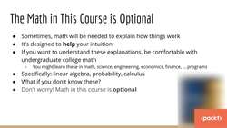 Deep Learning - Recurrent Neural Networks with TensorFlow - Outline Instructional Video