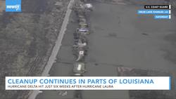 Louisiana Cleans Up After Multiple Hurricanes News Clip