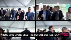 Blue Bird Opens Electric School Bus Factory News Clip