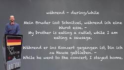German Subordinating Conjunction Examples - 3 Minuten Deutsch #54 - Deutsch lernen Instructional Video
