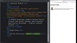 Modern Web Design with HTML5, CSS3, and JavaScript - Creating and Uploading a Resume with HTML Instructional Video