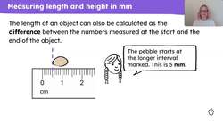 Measuring length and height using cm and mm Instructional Video