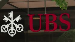 CLEAN : STOCKSHOTS: Swiss banking giant UBS News Clip