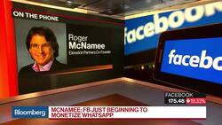 Facebook Running Out of Users, Elevation's McNamee Says News Clip