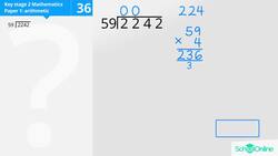 KS2 Primary Maths Age 13-17 - Calculations: Written Division - Explained Instructional Video