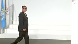 Shinzo Abe greeting Mexican Foreign Secretary Marcelo Ebrard News Clip