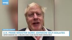 Boris Johnson Self-Isolating For 14 Days After Contact Tests Positive News Clip