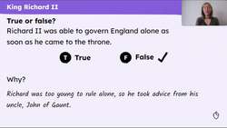 Richard II and the war in France Instructional Video