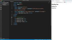 Modern HTML and CSS from the Beginning (Including Sass) - Implementing CSS Instructional Video