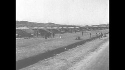 Italian military airplanes, cavalry, and tanks prepare to do battle in Second Italo-Ethiopian War News Clip