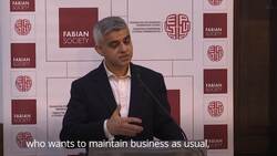Sadiq Khan announces 'Green New Deal' for a carbon neutral London by 2030 News Clip