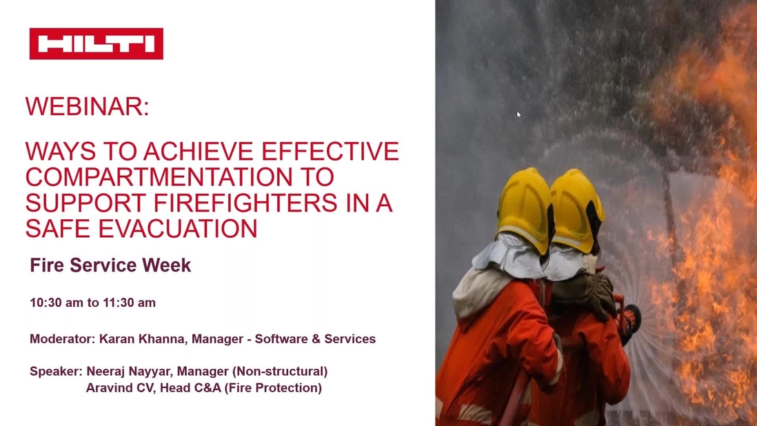 Fire Service Week Webinar 2 Ways to achieve Effective Compar...