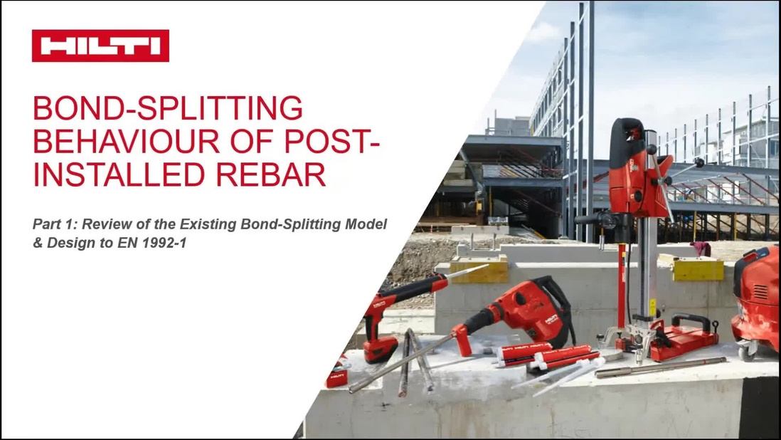 Introduction to PostInstalled Rebar Ask HILTI