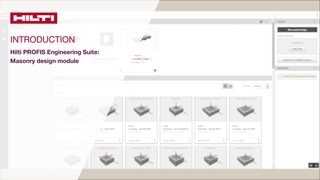 Profis Engineering Anchoring To Masonry As Per Aci Enginee