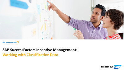 Working With Classification Data In SAP SuccessFactors Incentive ...