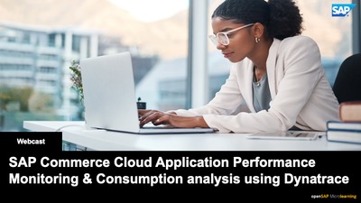 SAP Commerce Cloud Application Performance Monitoring and