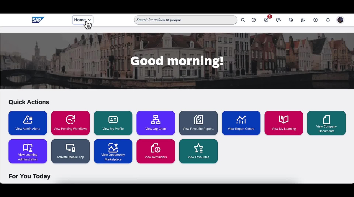 SAP Video - Custom Pages in the New Learning Experience