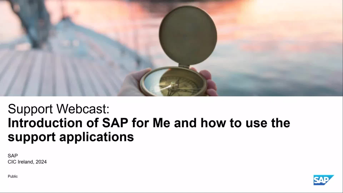 SAP Video - Ariba: Introduction to SAP for Me