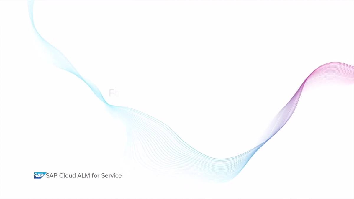 SAP Video - Follow Up on Service Delivery
