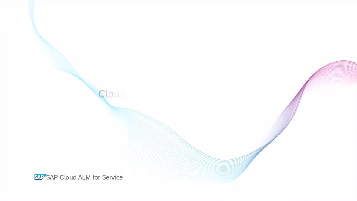 SAP Video - Cloud ALM Introduction and logon