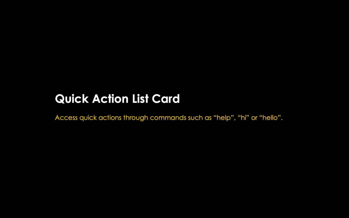 SAP Video - Quick Action List Card and Bot Command in SuccessFactors Teams App