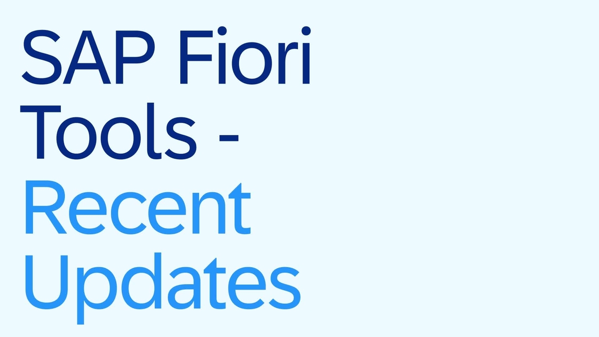 Visual Studio Code Sap Fiori Tools
