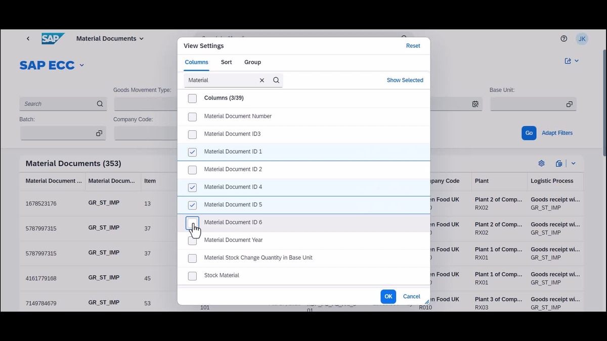 SAP Video - Material_Documents_Application