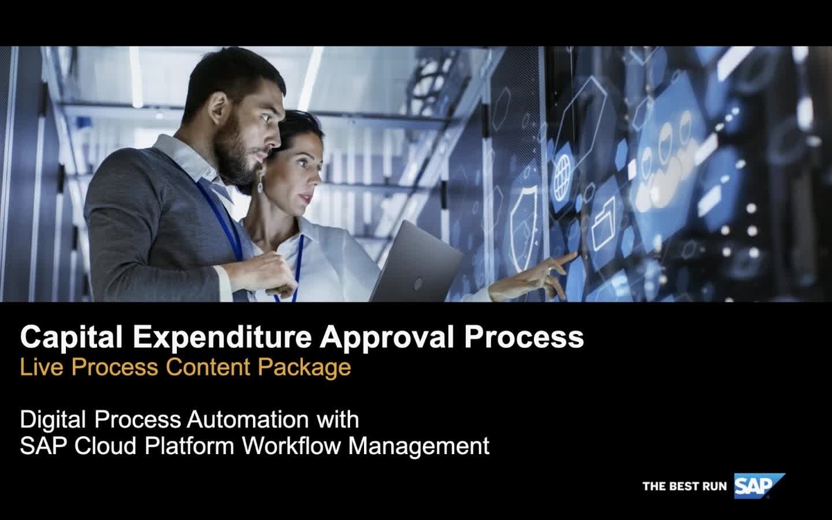 SAP Video - CAPEX (Capital Expenditure Processing) with SAP Cloud ...
