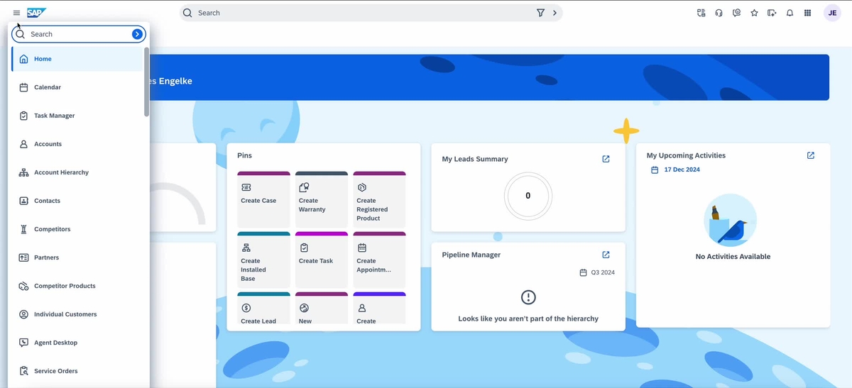 SAP Video - UI-Events SAP Sales and Service Cloud V2