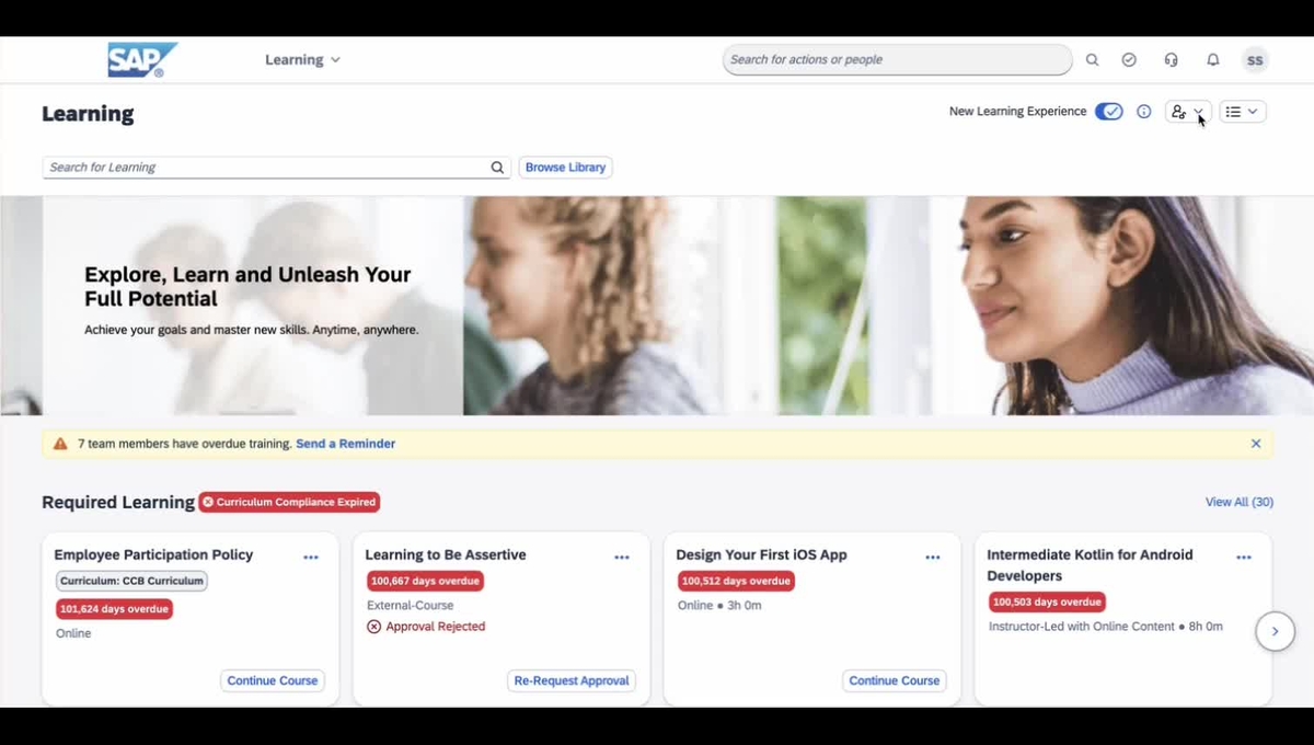 SAP Video - Delegates in Learning