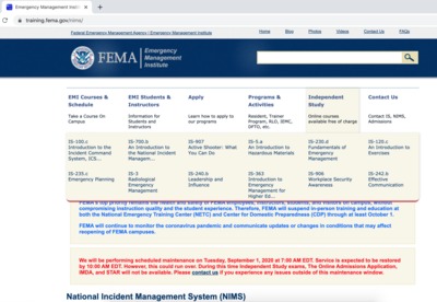 National Incident Management System (NIMS-ICS/Unified Command) - FEMA ...