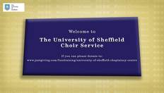 Go to The University of Sheffield Carol Service 2020 with duration: 51 minutes, 23 seconds