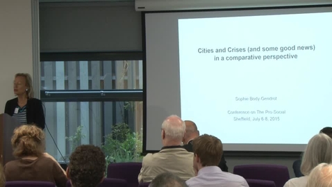 Thumbnail for Cities and Crises (and some good news) in comparative perspectives