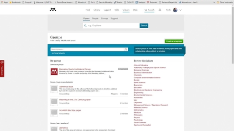 Thumbnail for Mendeley Masterclass #13 - Searching the Mendeley Database