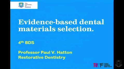 Thumbnail for entry Evidence-based Materials Selection 1 - Quiz