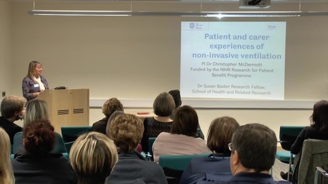 Thumbnail for entry Non-Invasive Ventilation – Patient and Carer Experiences