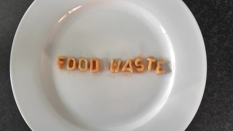 Thumbnail for entry 'Food waste' - A video created by students