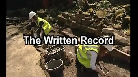 Thumbnail for iDig The Written Record