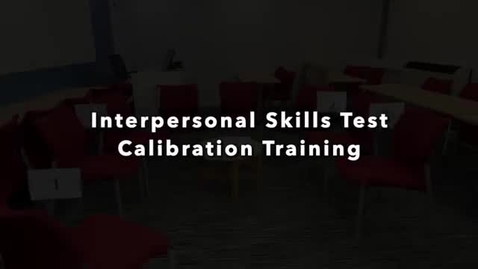 Thumbnail for Interpersonal Skills Test 2020 - Calibration Test