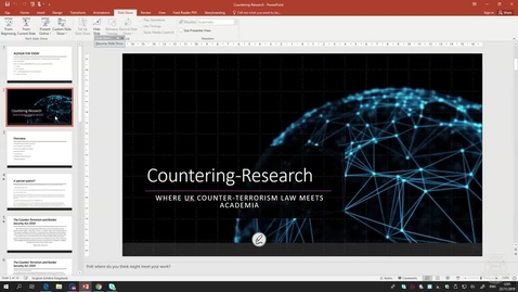Thumbnail for Legal and Security Concerns for Researchers - Sarah Kay