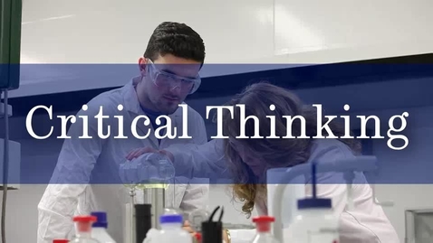 Thumbnail for entry 7.1 Critical Thinking - Video Trailer